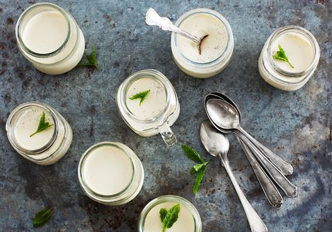 Pannacotta Grundrecept Recept Arla