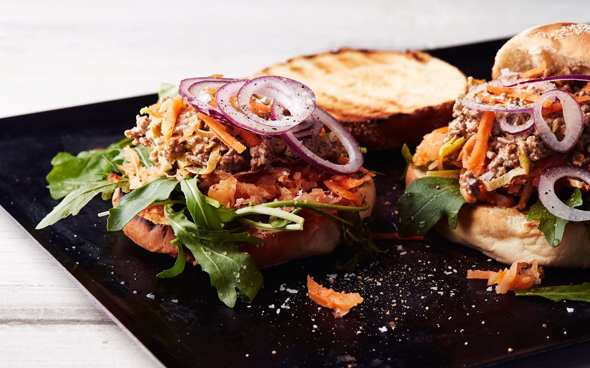 Sloppy Joe burger
