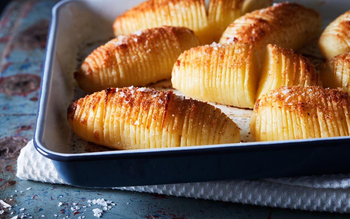 Hasselbackspotatis