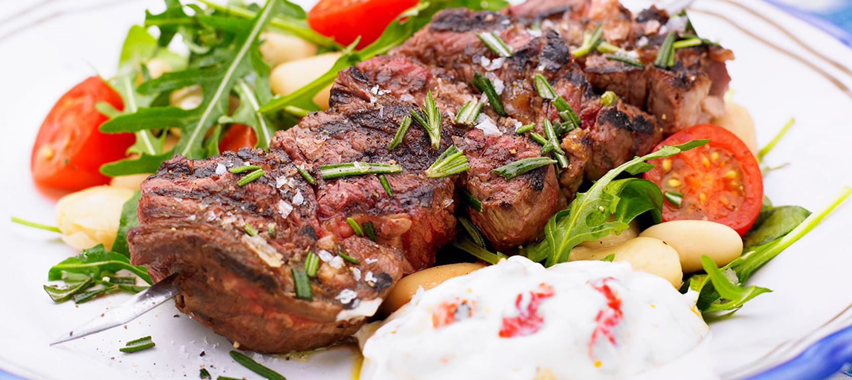 Grillad Entrecote P Spett Recept Arla grillad-entrecote-p-spett-recept-arla