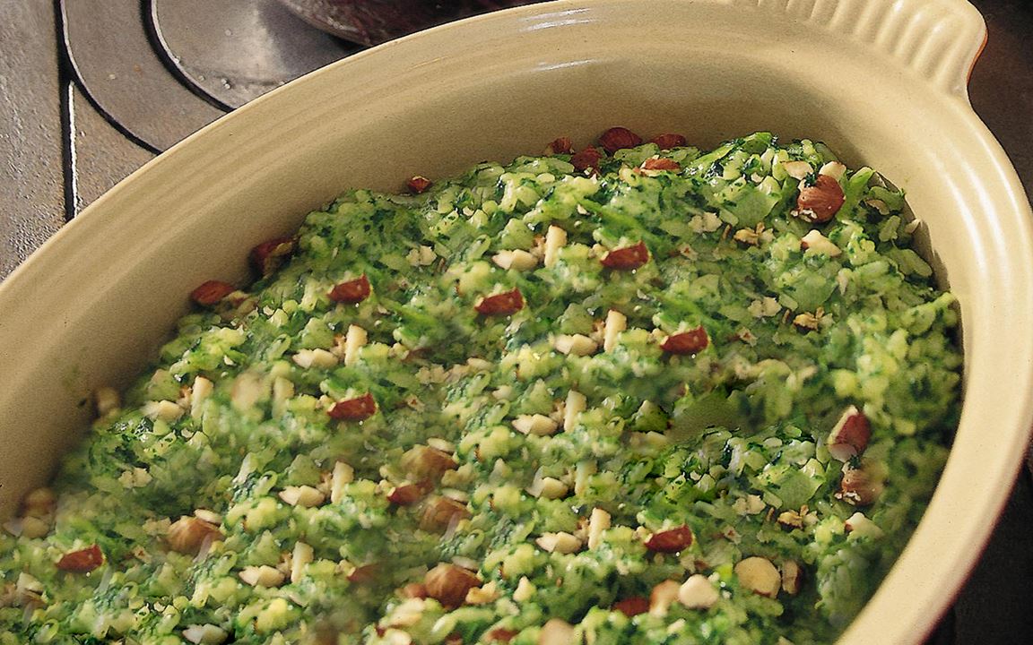 Vegetarisk risotto med grönkål