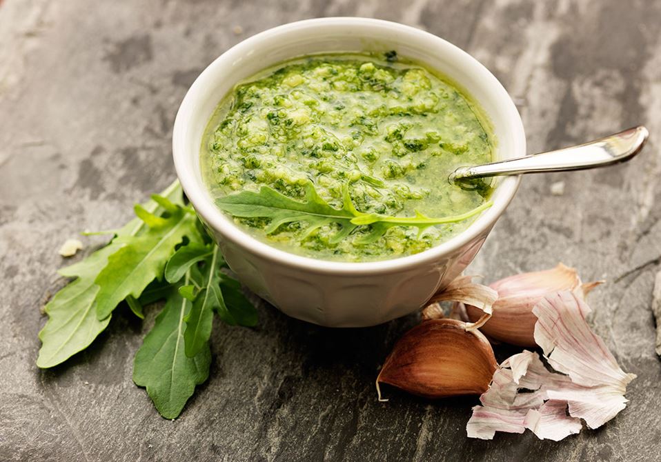 Pesto Og Ruccola Salat