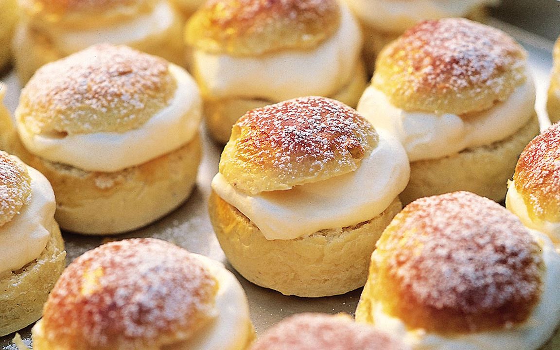 Små semlor med Kesella