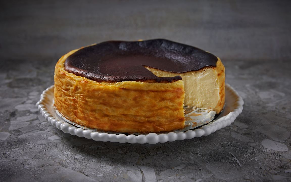 Basque cheesecake - baskisk ostkaka