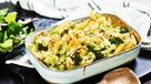 Broccoligratäng med pasta