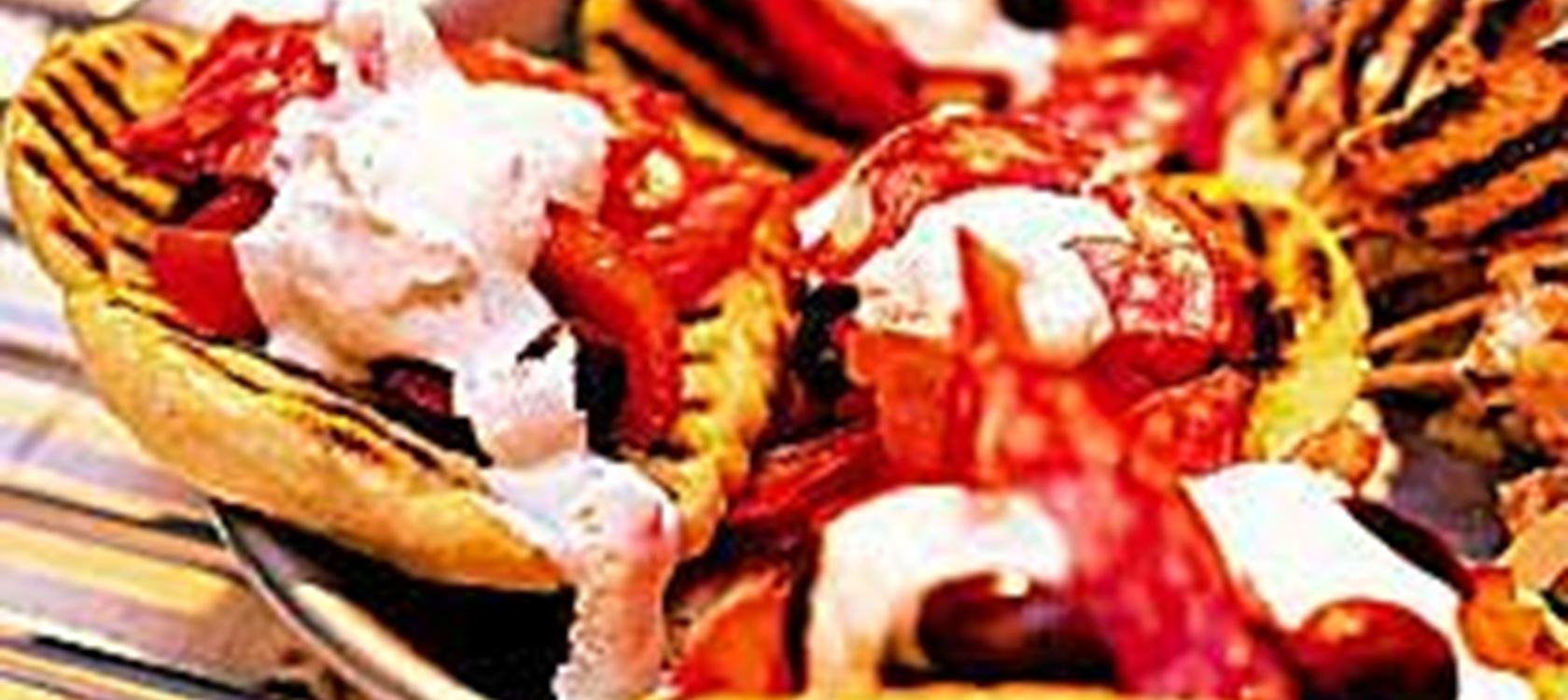 Pizza på grillen, till många