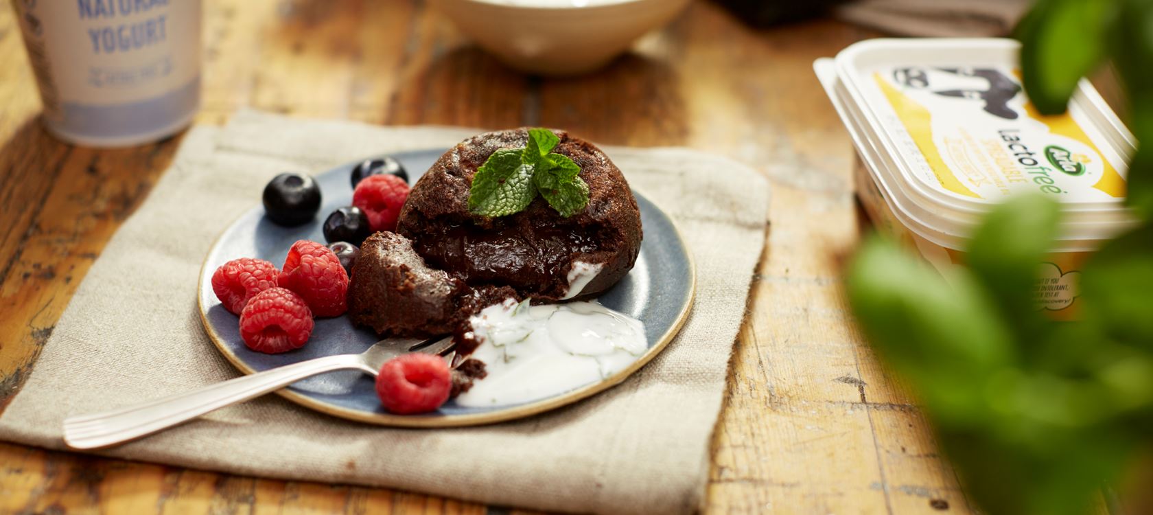 Lactofree Chocolate Fondant