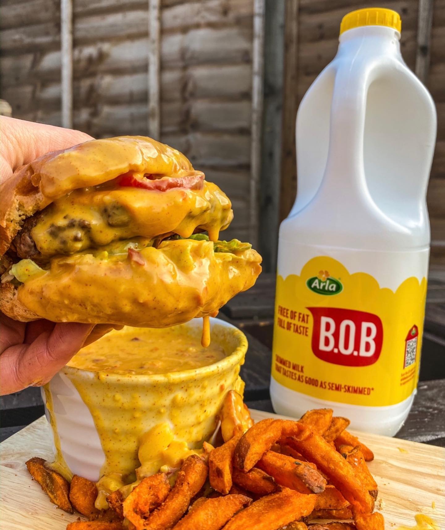 Low Fat Burger Dipping Sauce Recipe Arla UK