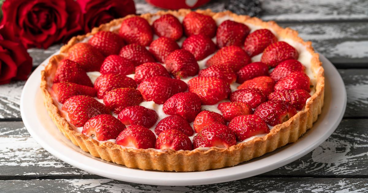 Strawberry Pie Recipe Arla Uk