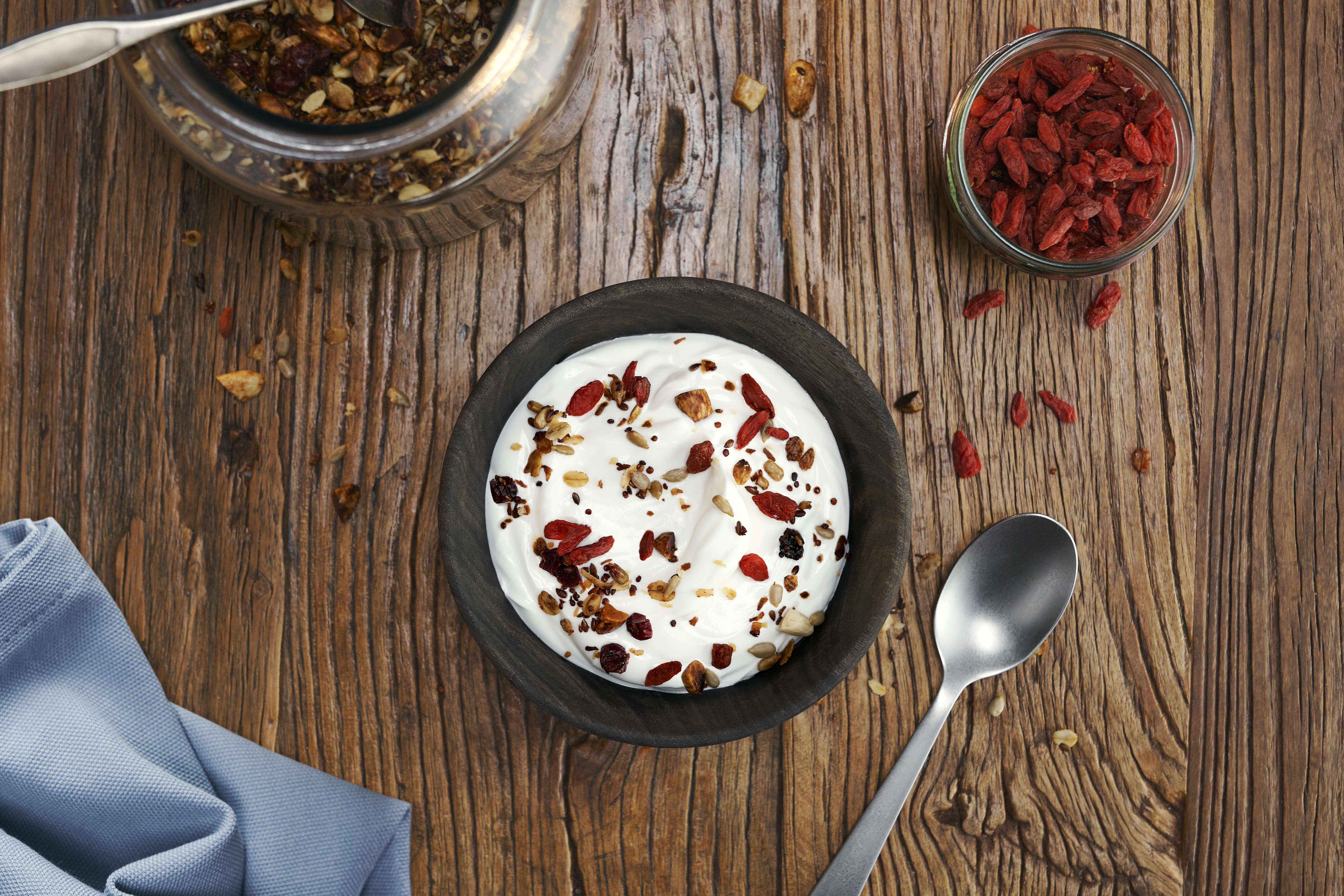 Creamy Skyr with granola and berries Recipe Arla UK
