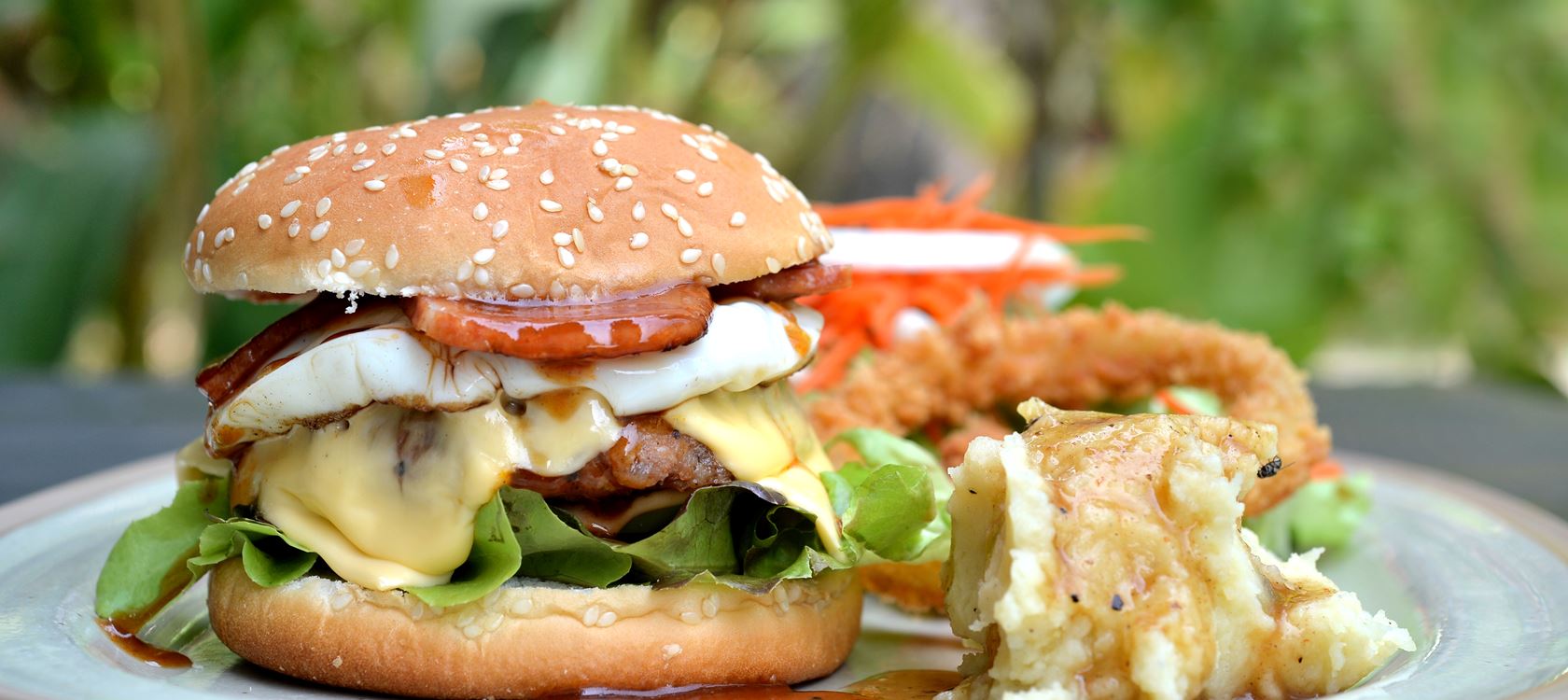 Cheese Stuffed Burgers