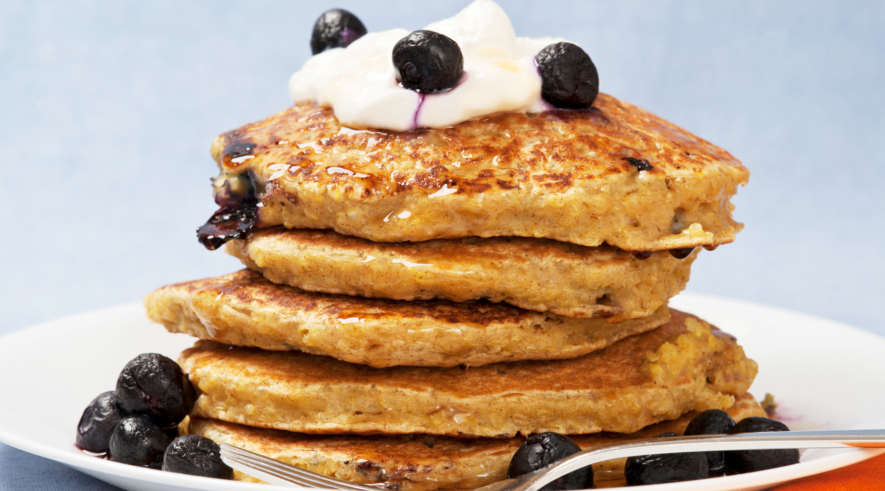 Blueberry Pancakes Recipe | Arla UK