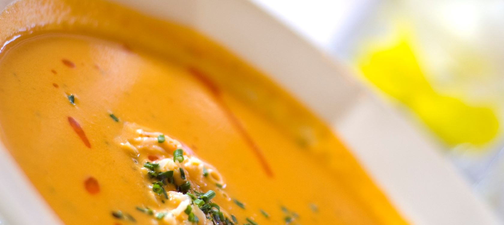 Butternut and Red Pepper Soup