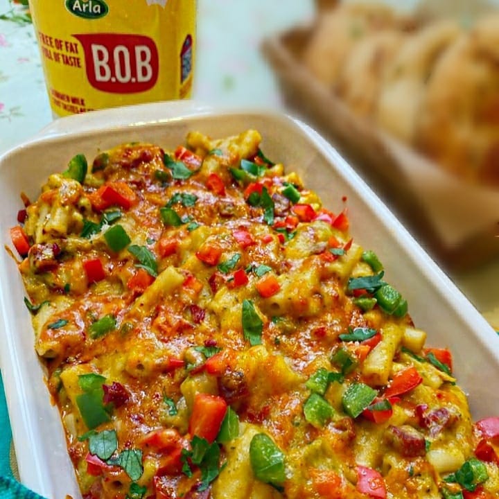 Low Fat Spicy Mac 'n' Cheese Recipe Arla UK