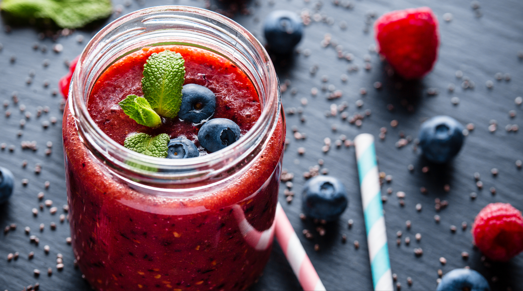 Raspberry and Blueberry Smoothie Recipe Arla UK
