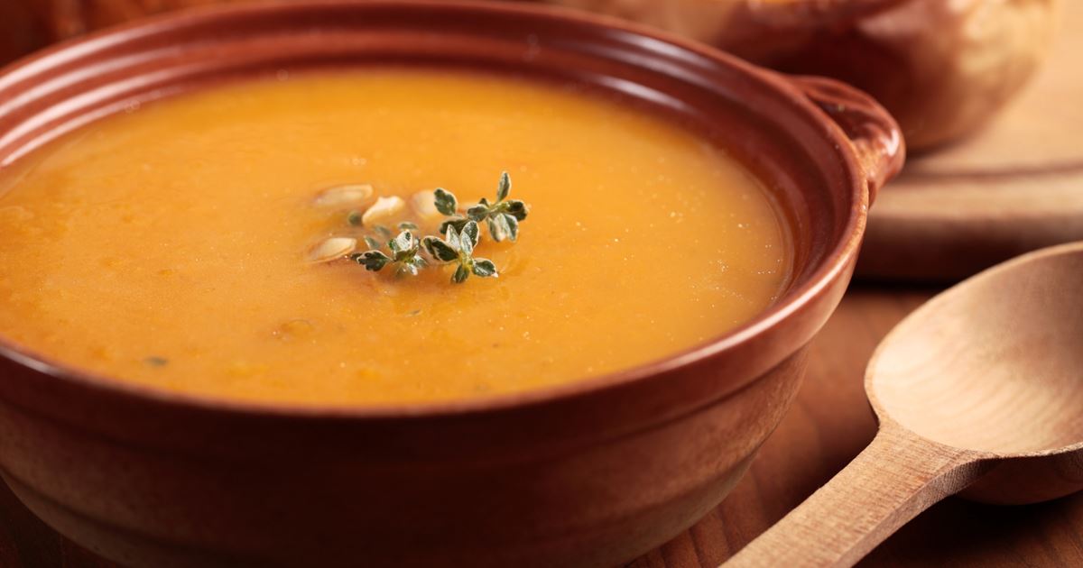 Roasted Spicy Pumpkin Soup - Recipe | Arla UK