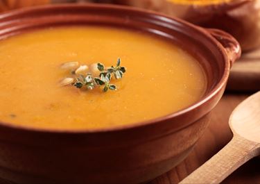 Roasted Spicy Pumpkin Soup