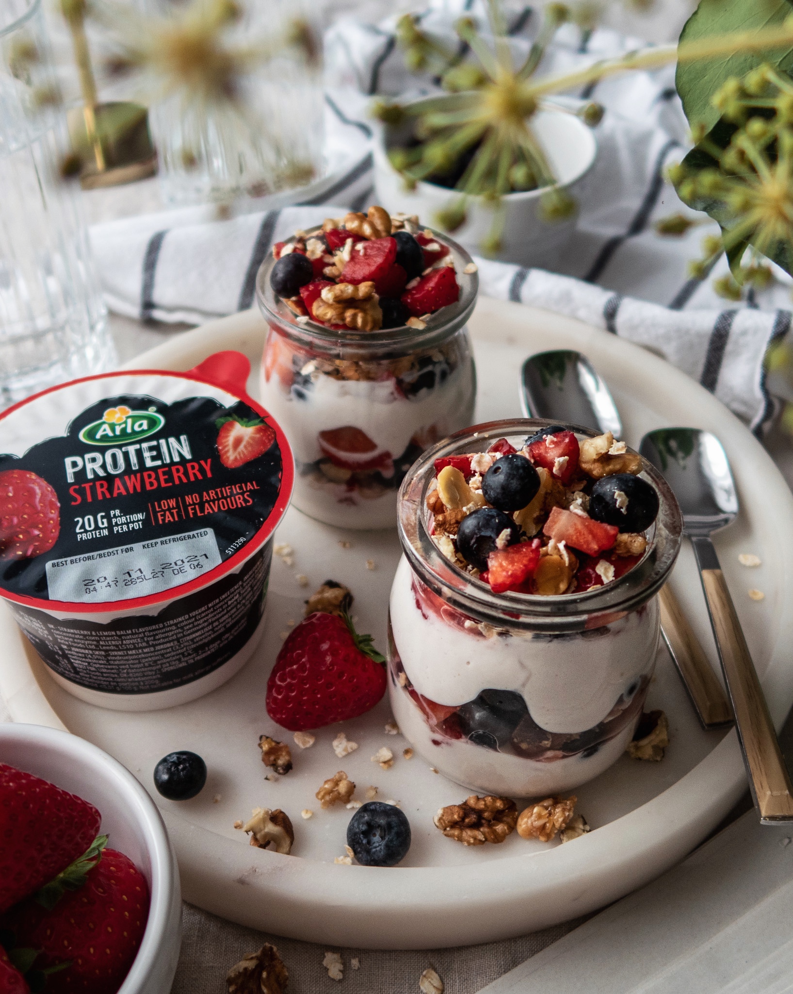 Breakfast Parfaits Recipe | Arla UK