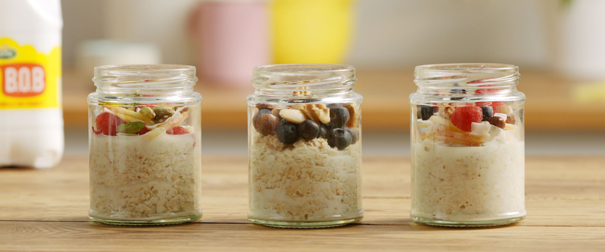 Overnight Oats Recipe Arla UK