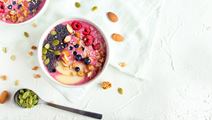 Smoothie Bowl with Blueberries