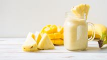 Coconut Smoothie with Mango, Pineapple, and Passion