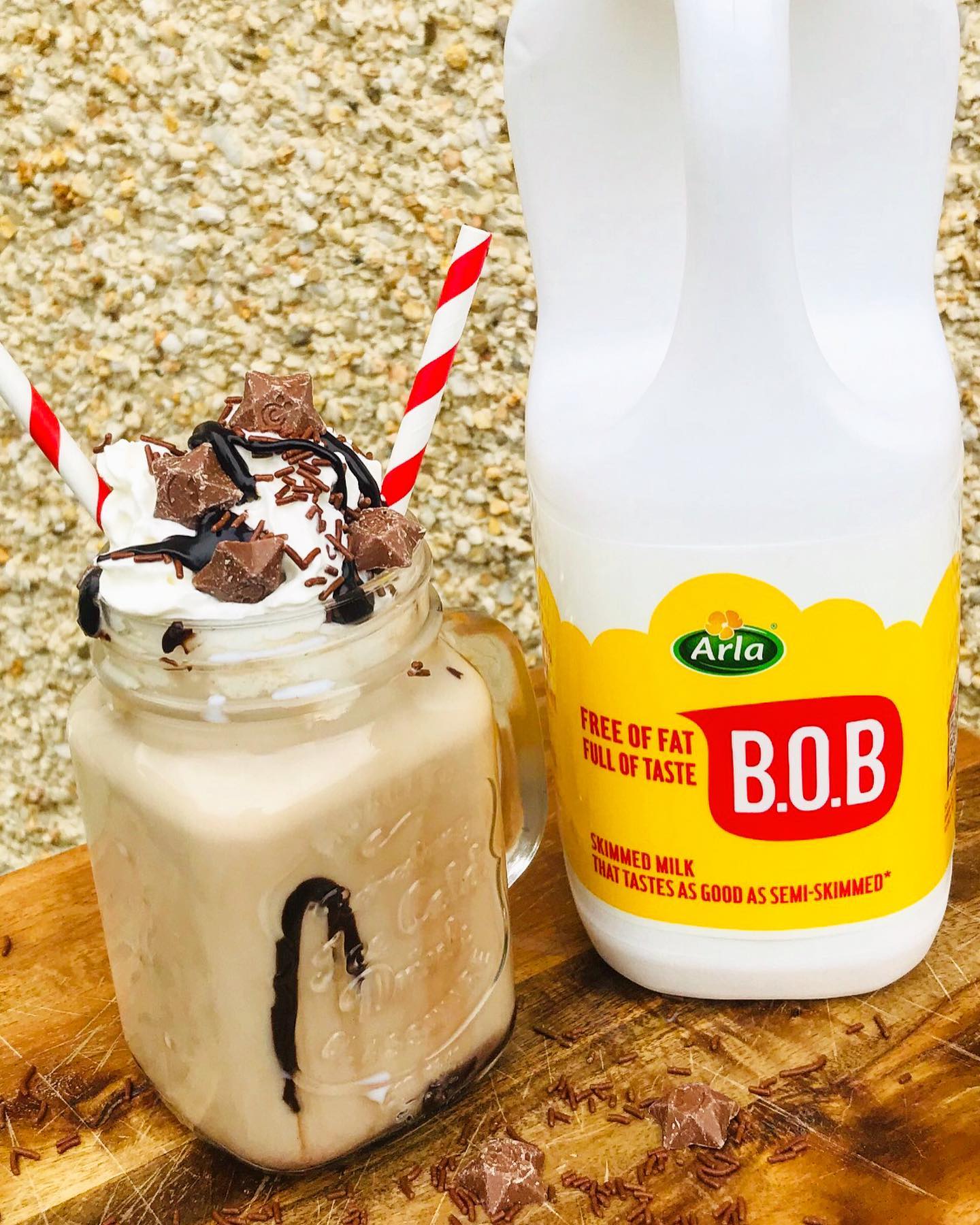 Caramel Swirl Frappe Recipe Arla UK