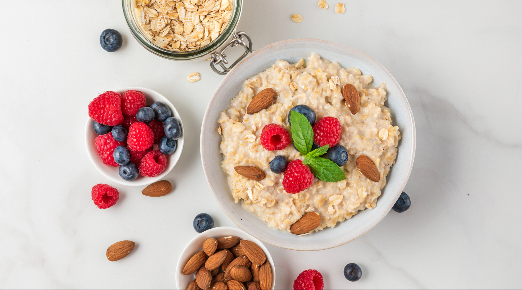 Oatmeal with Raspberries Recipe Arla UK