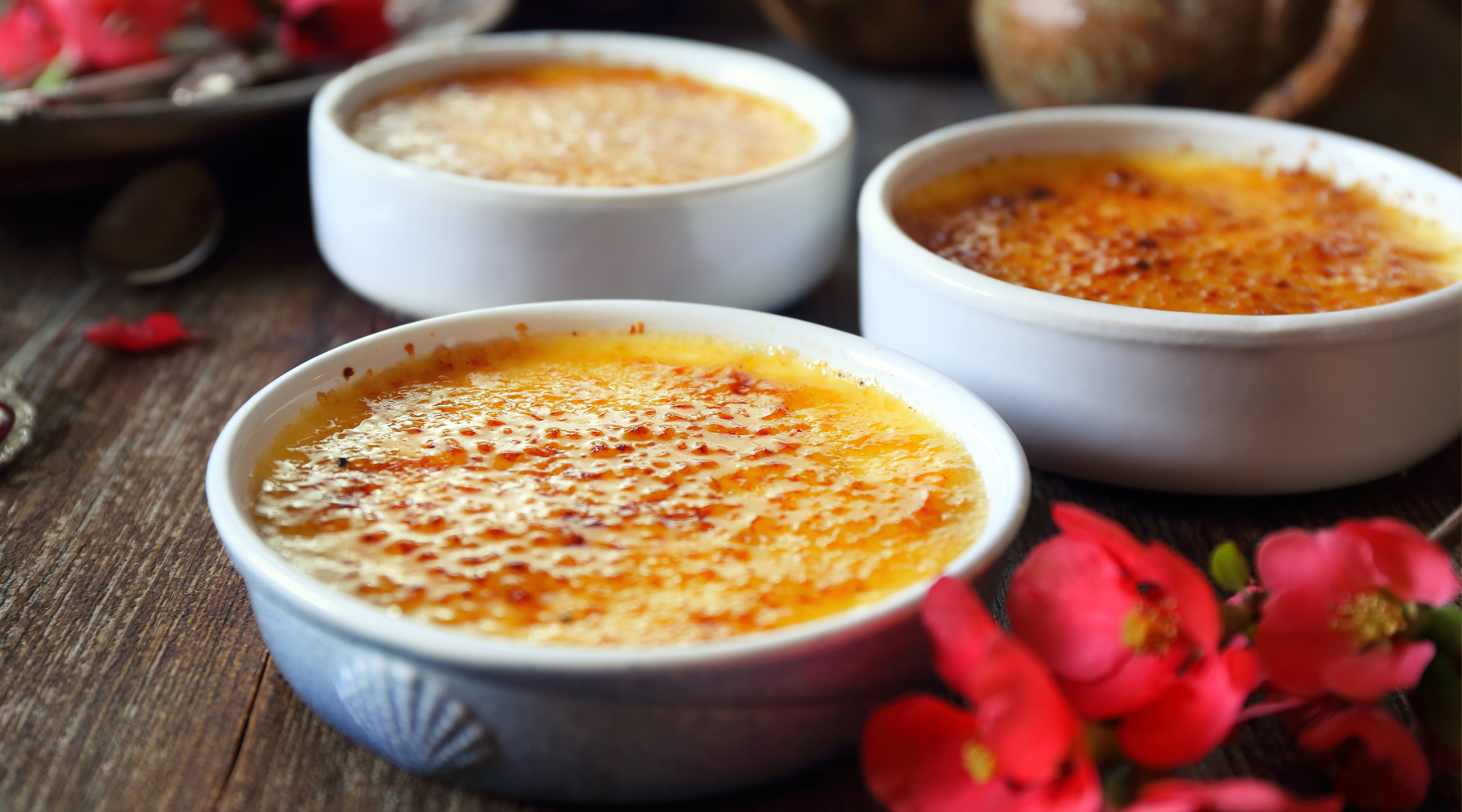 Crème brûlée with taste of coffee Recipe Arla UK