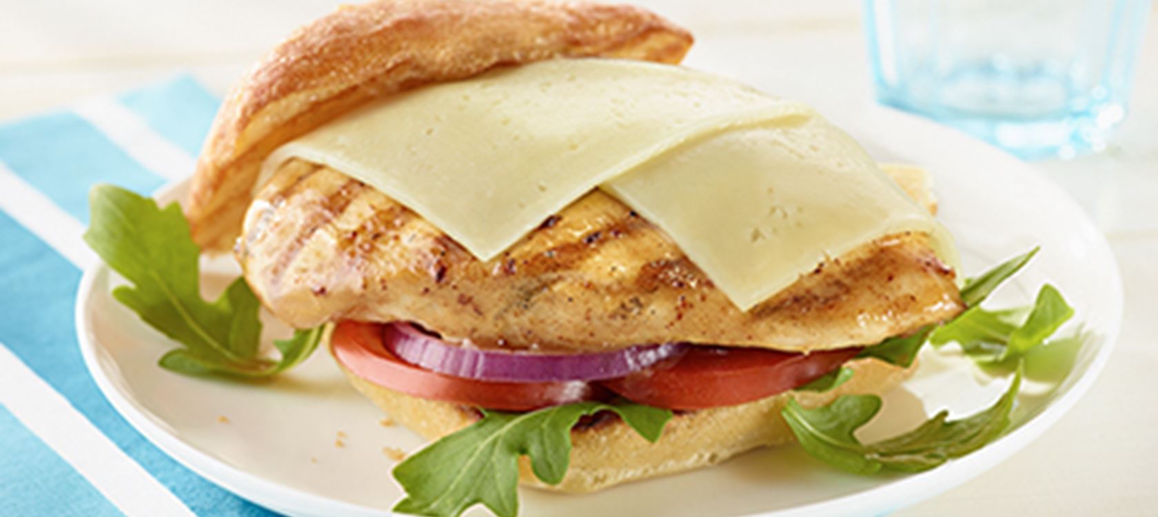 Grilled Chicken Havarti Sandwich
