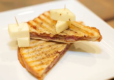 Havarti Prosciutto and Fig Grilled Cheese
