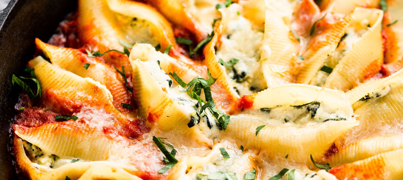 Havarti and Ricotta Stuffed Shells Recipe