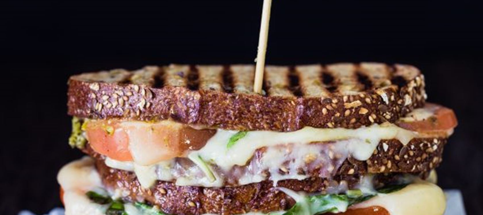 Caprese Grilled Cheese Sandwich