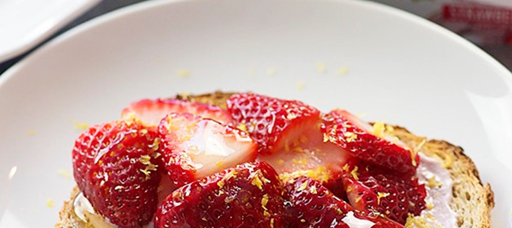 Strawberry Lemon Toast
