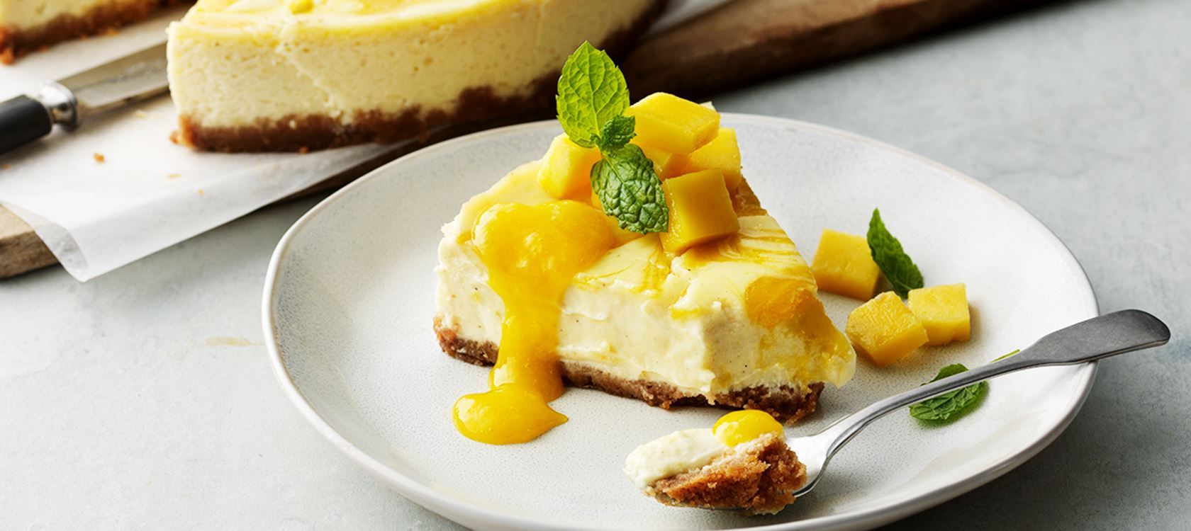 Mango Cheesecake