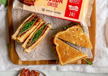 Bacon & Gouda Grilled Cheese