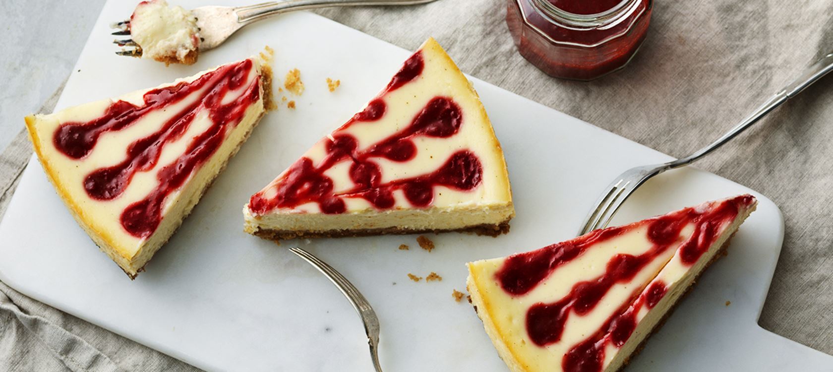 Lemon Raspberry Cheesecake