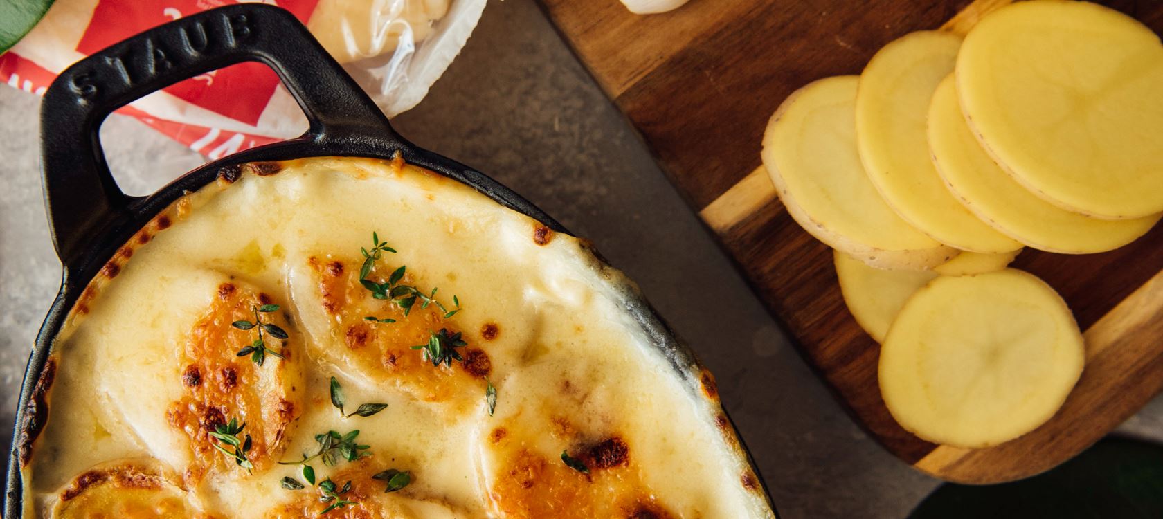 Gouda Scalloped Potatoes