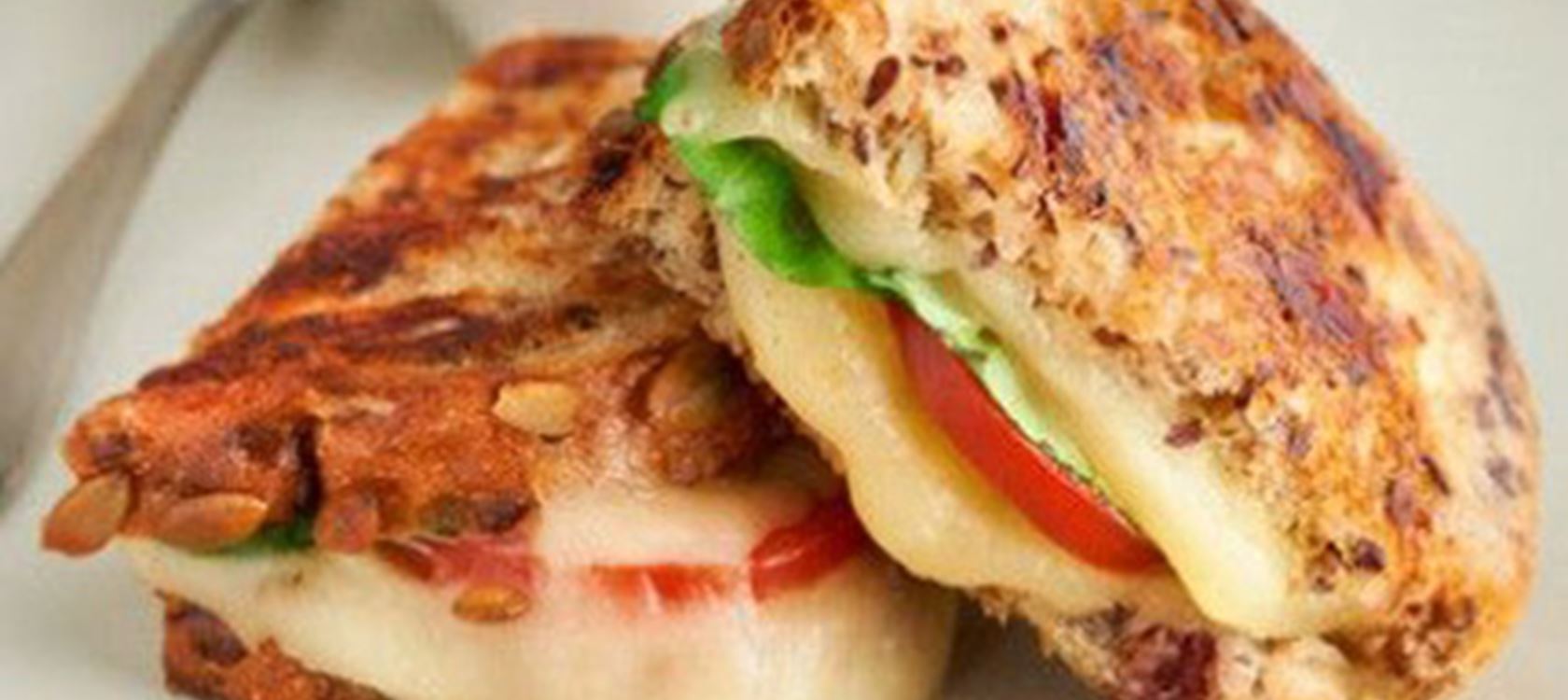 Grilled Havarti & Tomato Sandwiches on Cranberry Bread