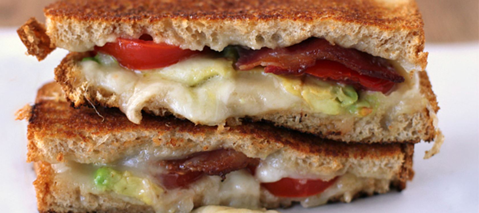 Bacon, Tomato, Avocado & Havarti Grilled Cheese