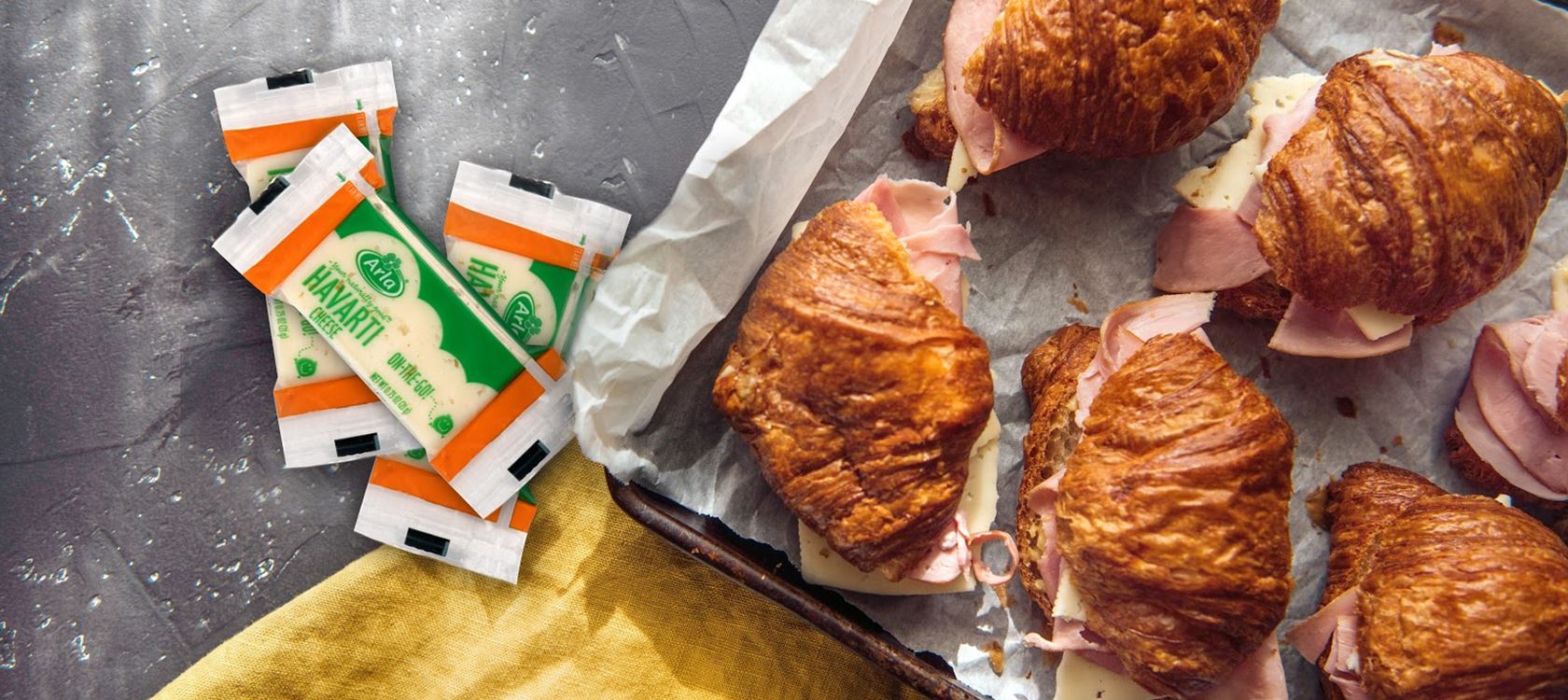 Ham and Havarti Cheese Croissant