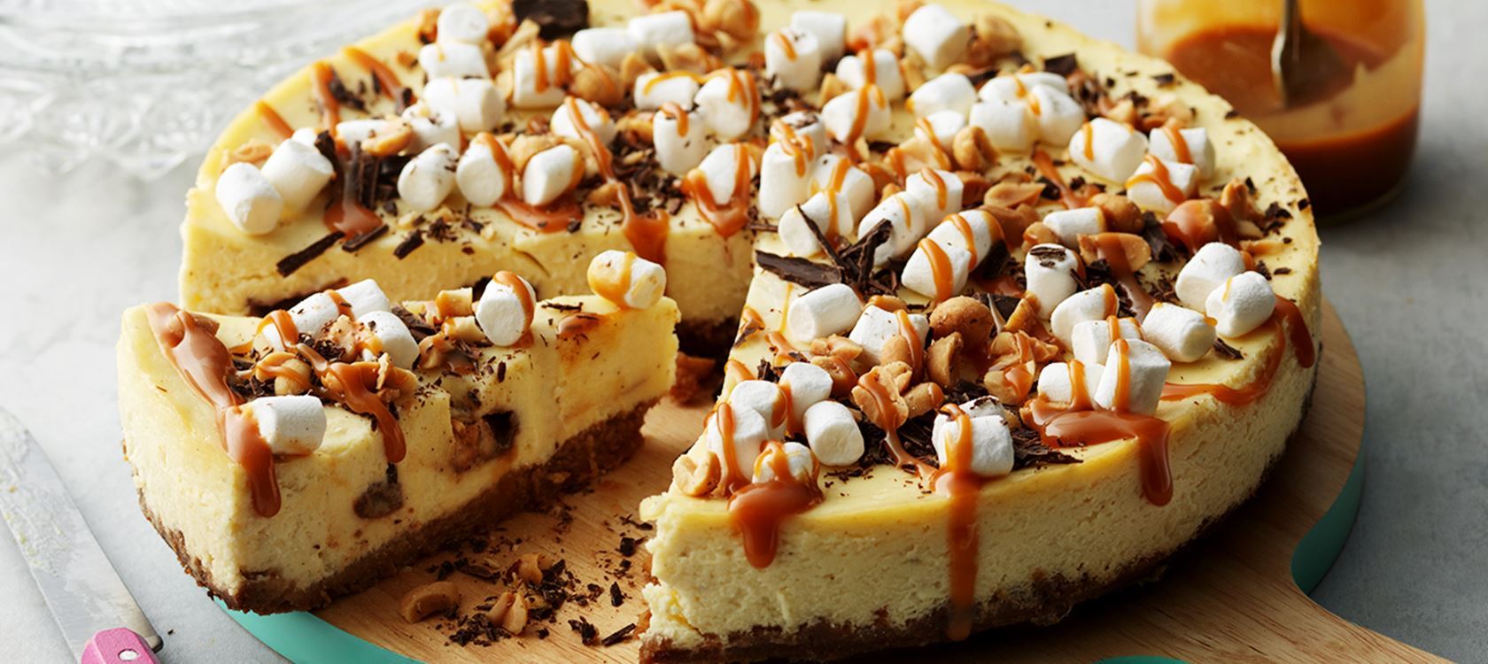 Rocky Road Cheesecake