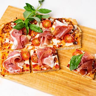 Pizza al taglio: Προσούτο