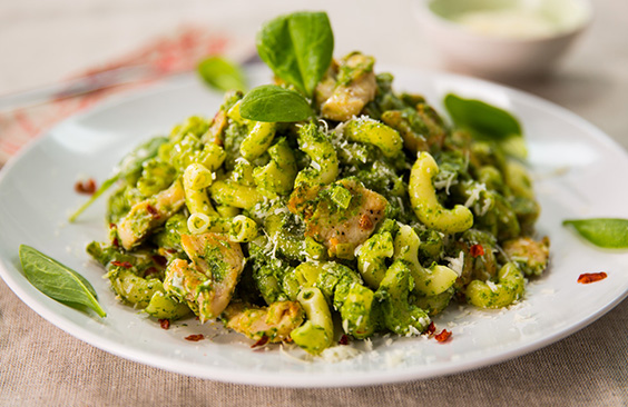 طريقة عمل مكرونه بالسبانخ والمشروم 56 وصفة مكرونه بالسبانخ والمشروم سهلة وسريعة كوكباد