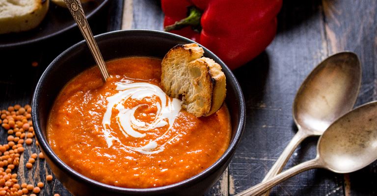 Creamy Tomato and Vegetable Soup