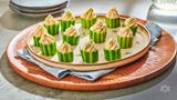 Cream Cheese and Smoked Salmon Cucumber Cups