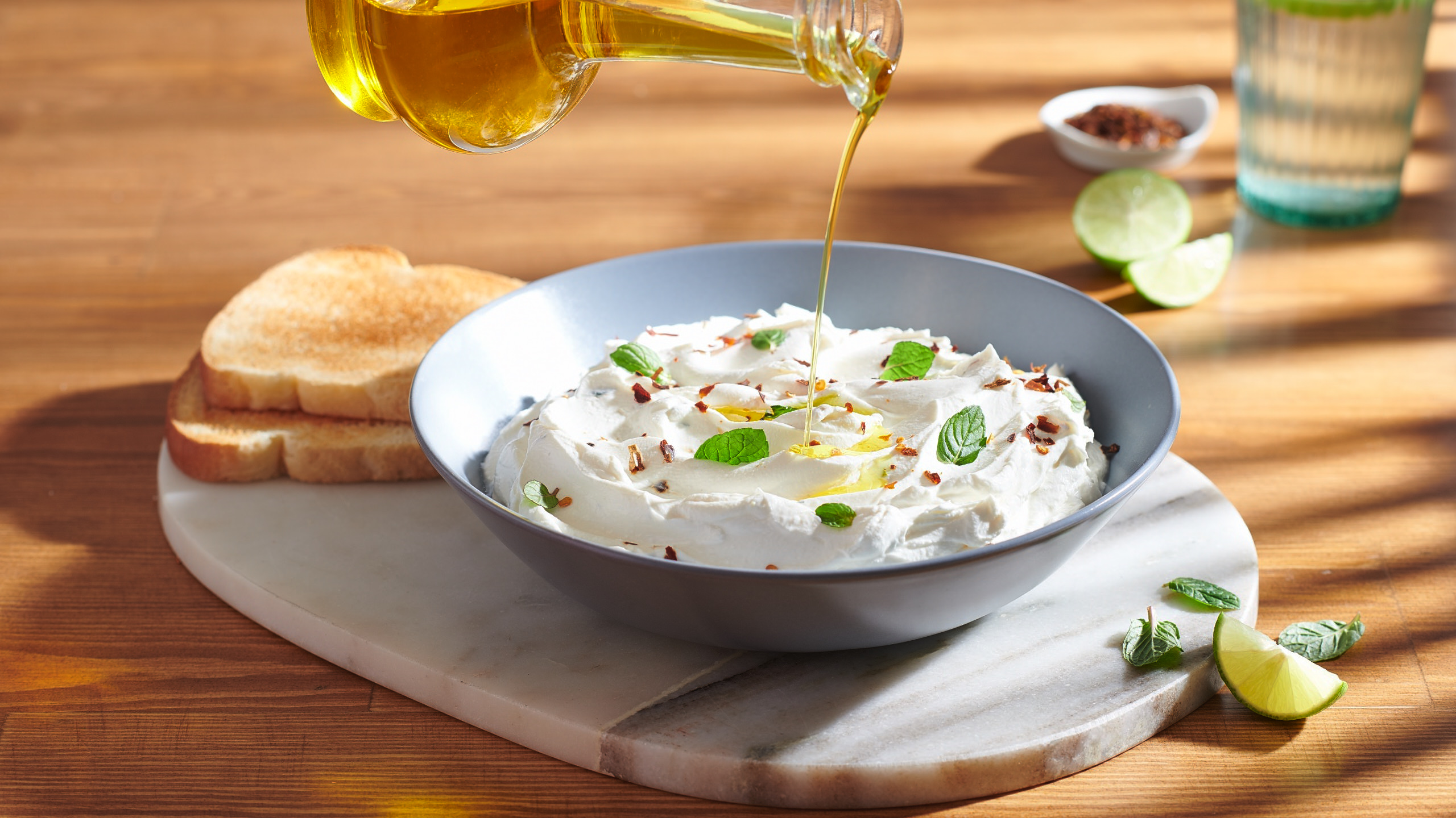 Puck Labneh Chili Garlic Dip