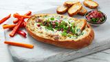 Creamy Cheese Dip Loaf