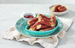Chicken and Feta Sausages