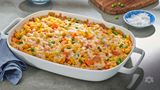 Pasta Bake with Cheese and Vegetables