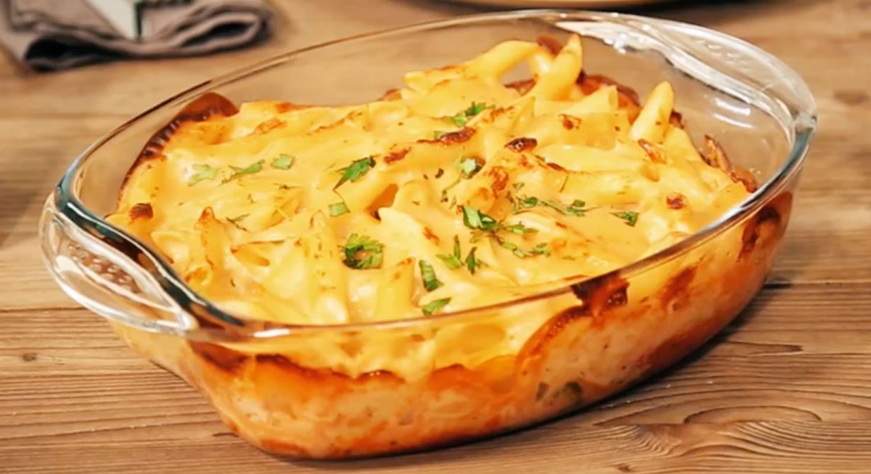 Vegetable and Four Cheese Pasta